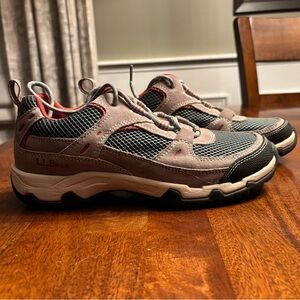 L.L. Bean Women’s Trail Model X Ventilated Hiking Shoes Size 7.5 Worn Once